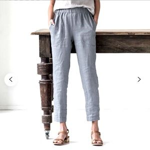 Nwot Not perfect linen Genova pant